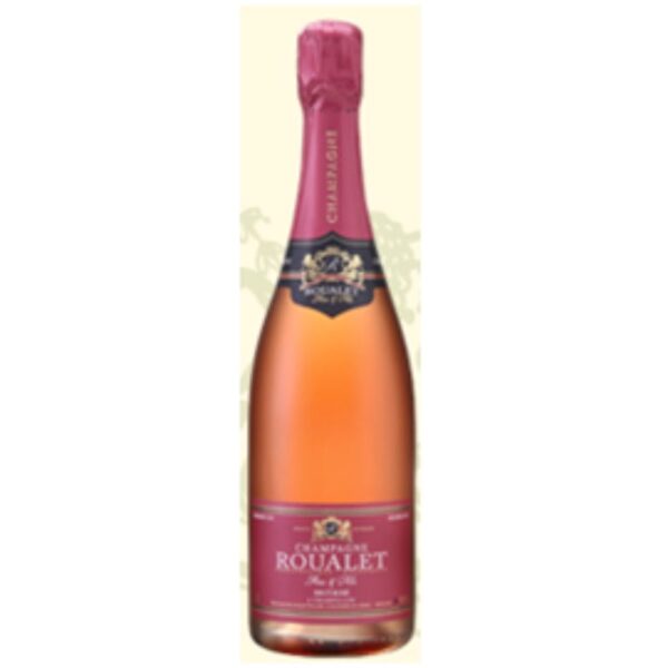 Roualet Champagne Brut Rosé – Premier Cru
